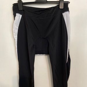 DAYOUNG Bike Cycling Tights Women 3D Padded Leggings Capri Biking Bicycle Xxl